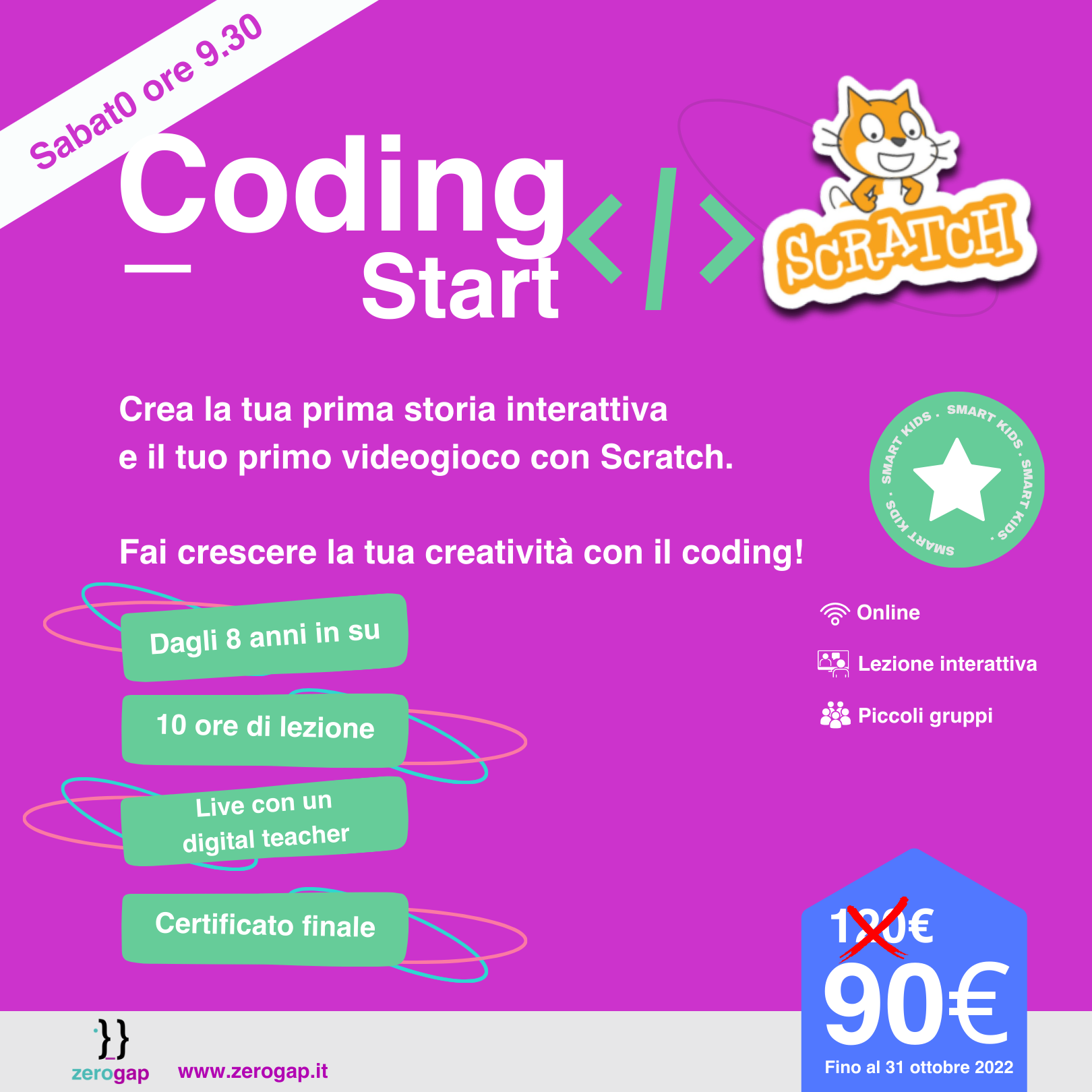 Corso Coding Base Scratch